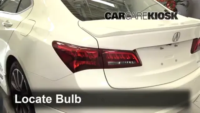 2016 Acura TLX SH-AWD 3.5L V6 Luces Luz de reversa (reemplazar foco)